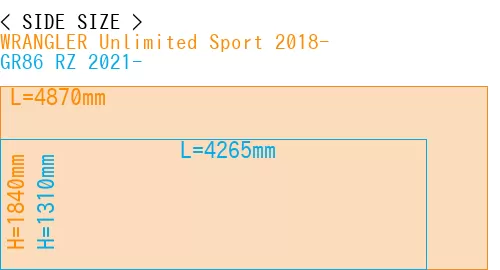 #WRANGLER Unlimited Sport 2018- + GR86 RZ 2021-